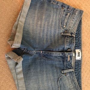 Paige size 27 never worn denim shorts
